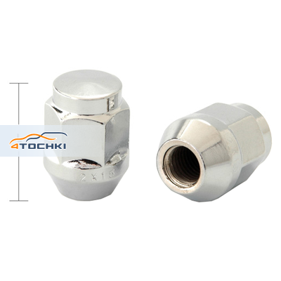 Гайка M12x1,25 (35) hex19 конус, закрытая цинк (КИТАЙ) JN-206