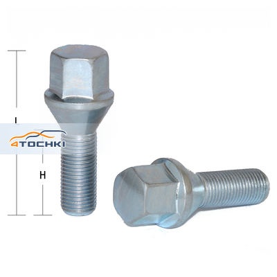 Болт M12x1,25 (52/ 28) hex17 конус цинк S-966-06