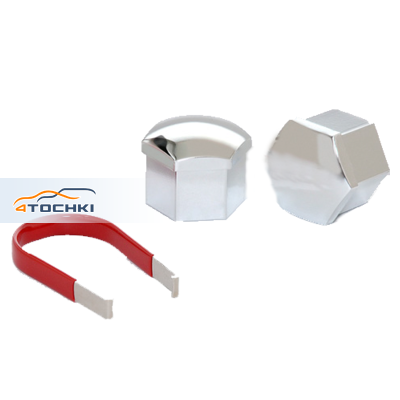 Комплект пластиковых колпачков hex19, blister 20+1, CH, JN-9766