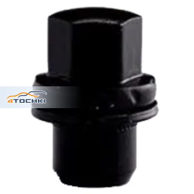 Гайка M14x1,5 (46) hex 22 пш, закрытая black (КИТАЙ) H-818-01