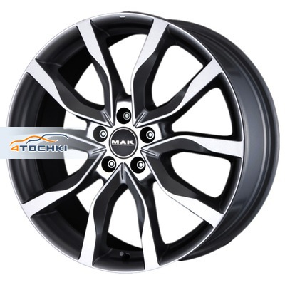 9x19/5x120 ET53 D72,6 Highlands Gunmetal Mirror Face