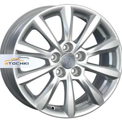 6,5x16/5x105 ET39 D56,6 GN49 Sil (конус, C570)
