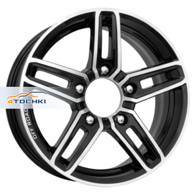 6,5x16/5x139,7 ET40 D98 Дон (КС588) Алмаз черный