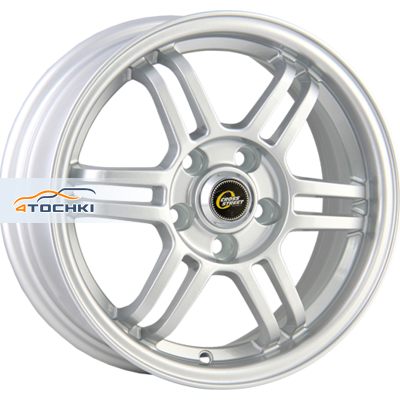 6x15/4x100 ET48 D54,1 CR-10 Sil