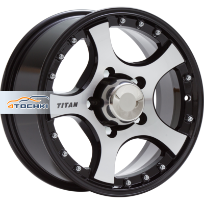 7x16/5x139,7 ET35 D109,7 Титан Алмаз