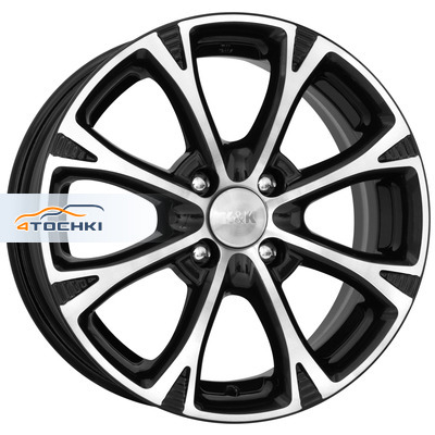 6x15/4x100 ET38 D67,1 Блюз (КС606) Алмаз черный