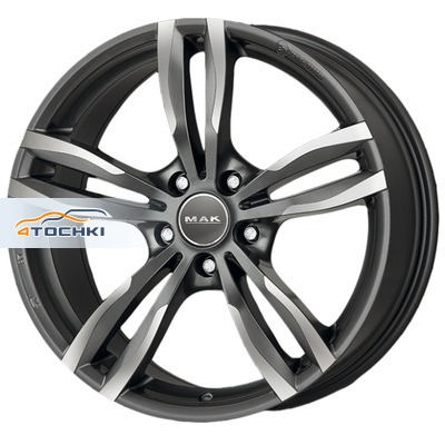 8x19/5x120 ET37 D72,6 Luft Gunmetal Mirror Face
