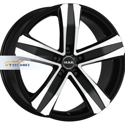 7,5x17/5x130 ET45 D71,6 Stone 5 W Black mirror