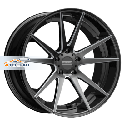 9x20/5x120 ET45 D74,1 STC-10 Matt Titanium Milled