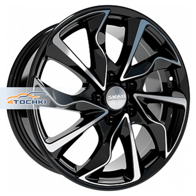 7x17/5x114,3 ET45 D67,1 Marseille Алмаз (АРС 014 black)