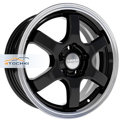 6x15/4x100 ET38 D67,1 Киото Антрацит-алмаз (АРС 014 black)