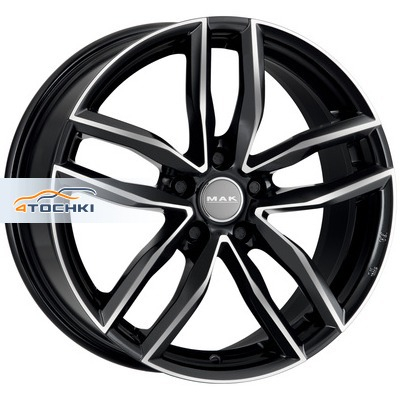 8x18/5x112 ET39 D66,45 Sarthe Black mirror