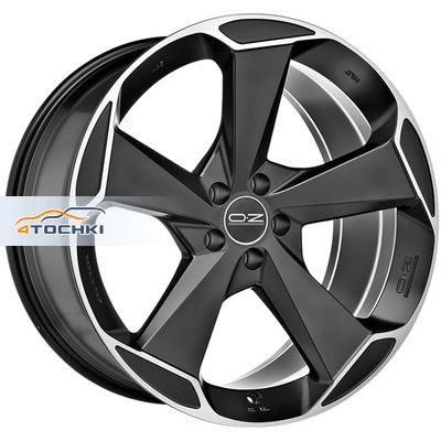 9,5x20/5x112 ET33 D79 Aspen HLT Matt Black + Diamond Cut
