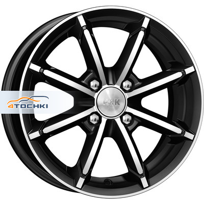 6x14/4x98 ET30 D58,5 Sportline (КС603) Алмаз черный