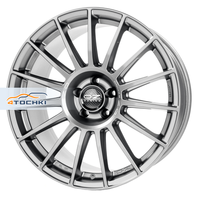 9,5x21/5x130 ET55 D71,6 Superturismo Dakar Matt Graphite + Silver Lettering