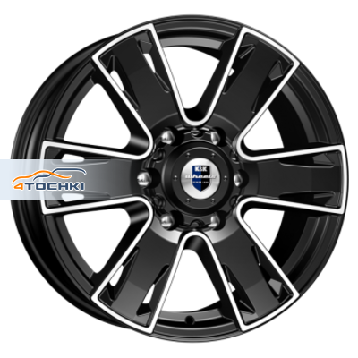 7x17/6x127 ET40 D77,9 Севенна (КС726) Алмаз черный