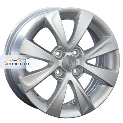 6x15/4x100 ET45 D60,1 RN43 Sil (конус, C570)