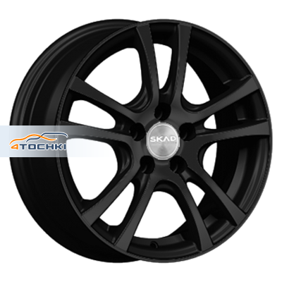 6x15/4x100 ET40 D60,1 Дели Черный бархат