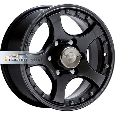 7x16/5x139,7 ET35 D109,7 Титан Черный бархат
