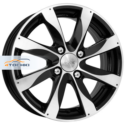 6x15/4x108 ET38 D67,1 Джемини (КС617) Алмаз черный
