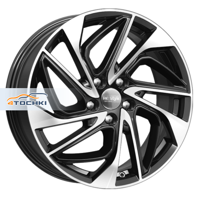 7x18/5x114,3 ET40 D66,1 КС883 Алмаз черный SK