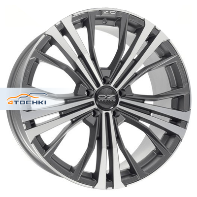 9,5x20/5x130 ET52 D71,6 Cortina Matt Dark Graphite Diamond Cut