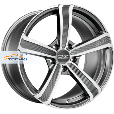 9,5x20/5x130 ET52 D71,6 Montecarlo HLT Matt Dark Graphite Diamond Cut