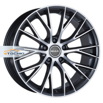 8,5x19/5x112 ET28 D76 Munchen Gunmetal Mirror Face