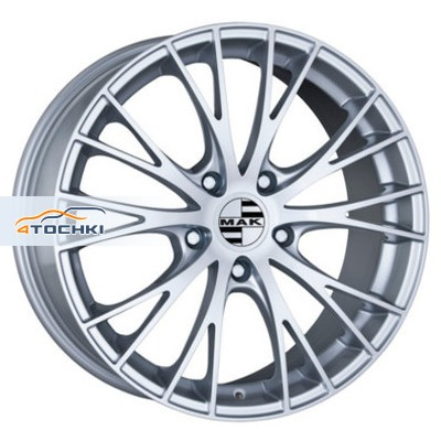 8x19/5x112 ET50 D57,1 Rennen Silver