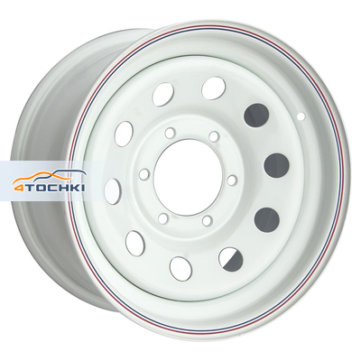 8x16/6x139,7 ET30 D110 Тойота Ниссан Mitsubishi L200 2005+ белый