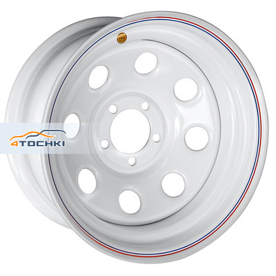 8x16/5x114,3 ET-19 D84 Jeep белый