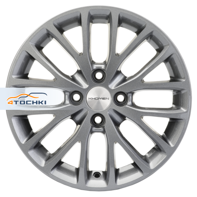 6x15/4x100 ET48 D54,1 KHW1506 (Rio/Solaris) Gray