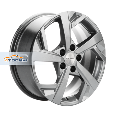 7x17/5x112 ET43 D57,1 KHW1712 (Karoq/Octavia/Passat/Tiguan) Gray (конус)