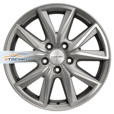 7x17/5x114,3 ET39 D60,1 KHW1706 (RAV4) G-Silver-FP