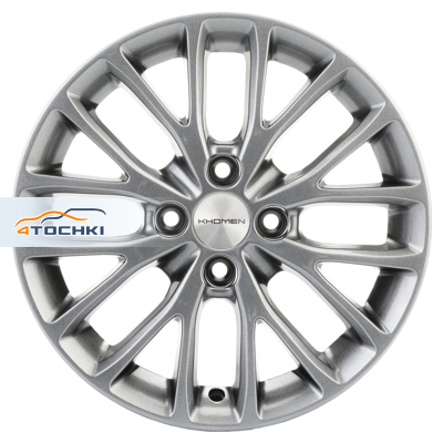 6x15/4x100 ET48 D54,1 KHW1506 (Rio/Solaris) G-Silver