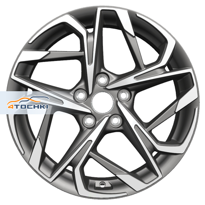 7x17/5x112 ET45 D57,1 KHW1716 (Karoq/Tiguan) Gray-FP