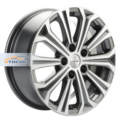 6,5x16/5x108 ET50 D63,3 KHW1610 (Focus) Gray-FP
