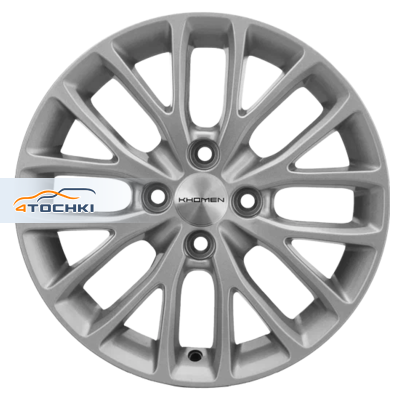 6x15/4x100 ET37 D60,1 KHW1506 (XRay) F-Silver