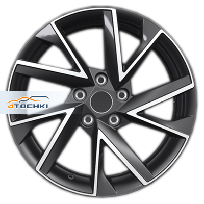 7x17/5x112 ET45 D57,1 KHW1714 (Karoq) Black-FP