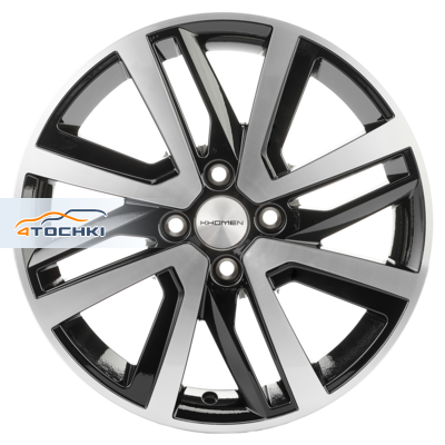 6x16/4x100 ET50 D60,1 KHW1609 (Vesta/Largus) Black-FP