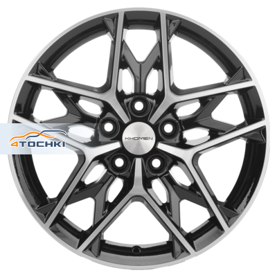 7x17/5x114,3 ET50 D67,1 KHW1709 (CX-5/Seltos/Optima) Black-FP