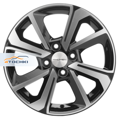 6x15/4x100 ET48 D54,1 KHW1501 (Rio/Solaris) Black-FP