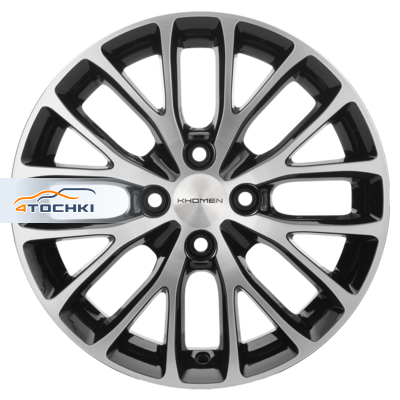 6x15/4x100 ET46 D54,1 KHW1506 (Rio/Solaris) Black-FP
