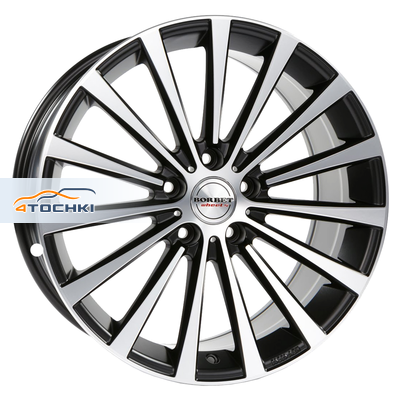 8,5x19/5x112 ET30 D72,5 BLX Matt Black Polished