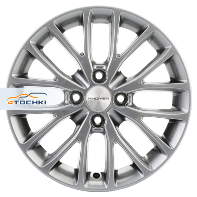 6x15/4x100 ET37 D60,1 KHW1506 (XRay) G-Silver