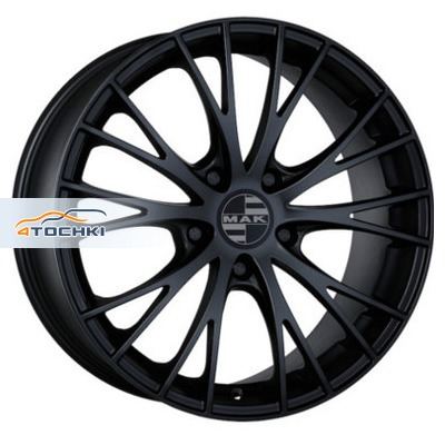 9x19/5x114,3 ET45 D70,6 Rennen Matt Black