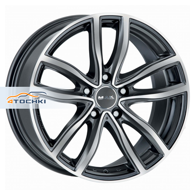 8x19/5x112 ET42 D66,45 Sarthe Gunmetal Mirror Face