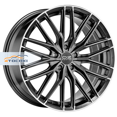 10x20/5x112 ET19 D75 Gran Turismo HLT Star Graphite Diamond Lip