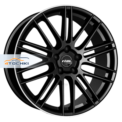9x20/5x112 ET43 D66,5 KiboX Diamant black lip polished