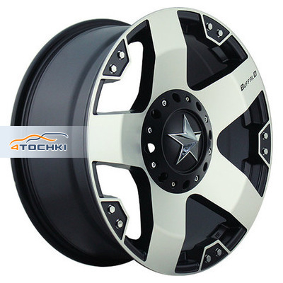 8,5x20/6x135*6x139,7 ET10 D106,3 BW-775 Machined face w blk windows
